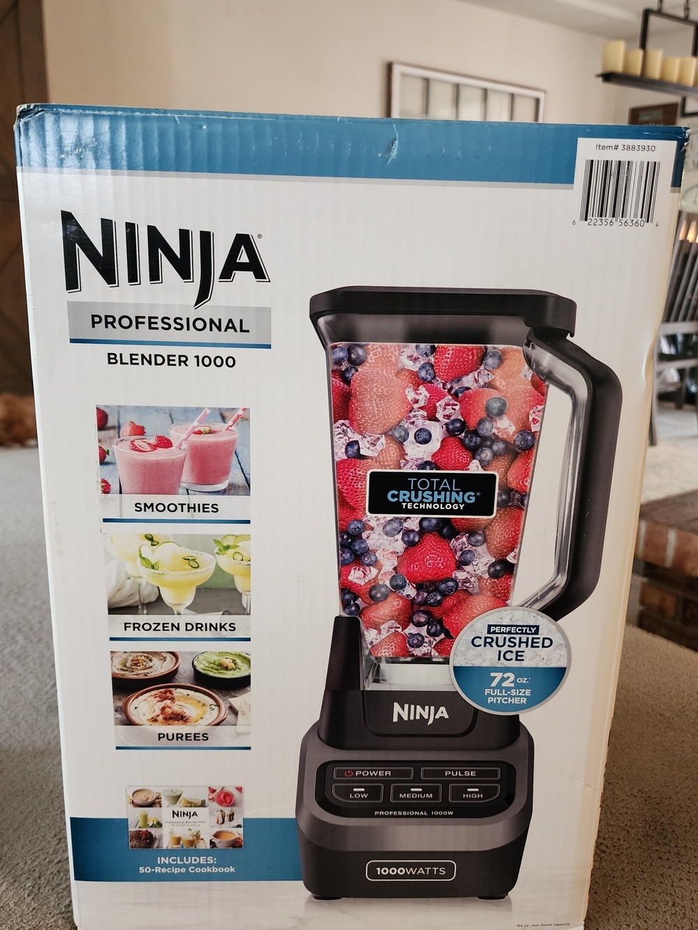 Ninja Professional Blender 1000 - Black